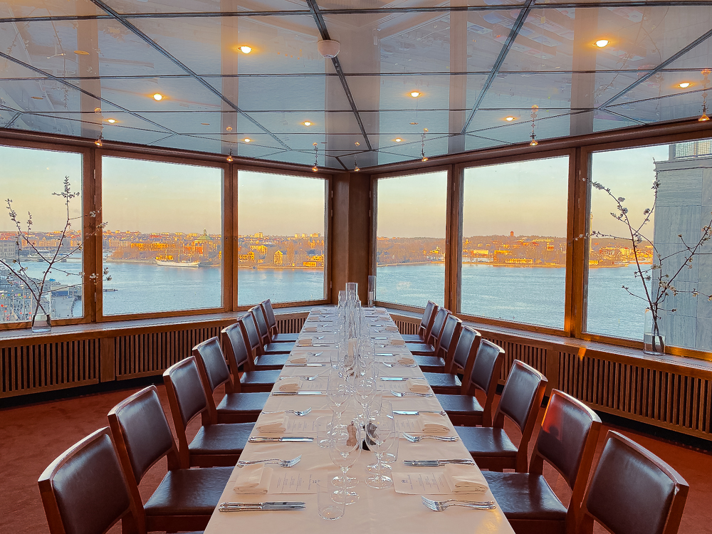 Kungarummet for private dining at Gondolen Stockholm